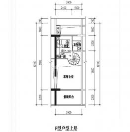 F户型（上层） 1室1卫