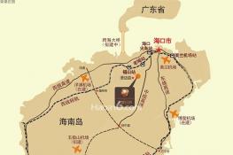 荣德庄园交通图