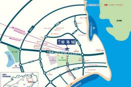 同人湘海城交通图