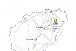 天湖半岛交通图