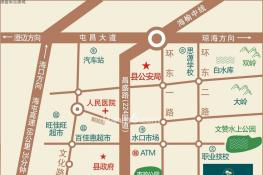 德盛南岛康城交通图