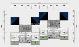 吉森北纬18度B3型住宅三层平面图 6室