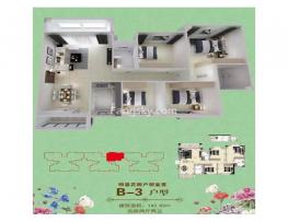 B-3户型图4室2厅2卫1厨143